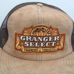 vintage granger select chewing tobacco trucker hat